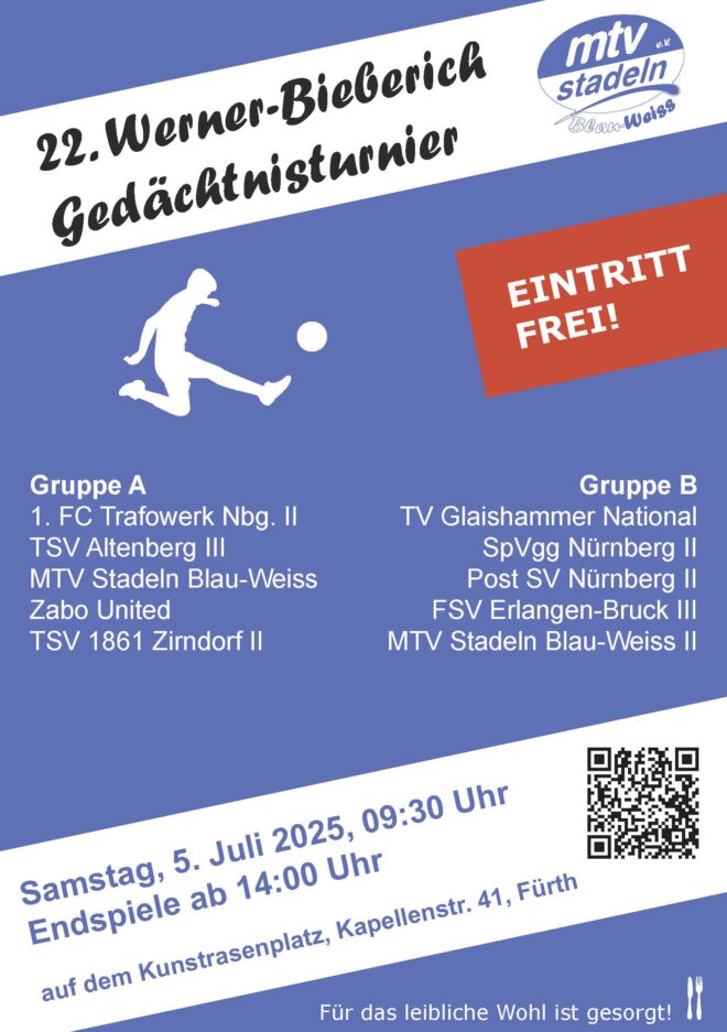 Werner-Bieberich-Gedächtnisturnier 2025